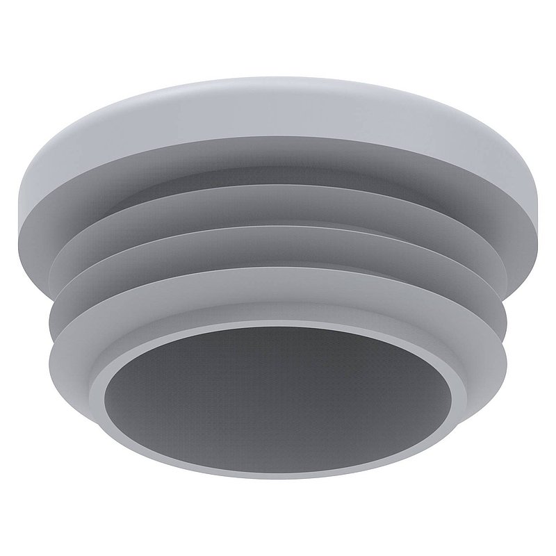 Kunststoffkappe für Rundrohr 33,7mm