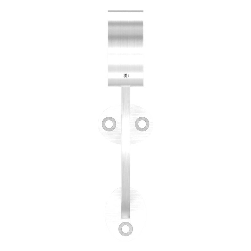 Support pour repose-pieds ou main courante, pour tube Ø 48,3mm, V2A