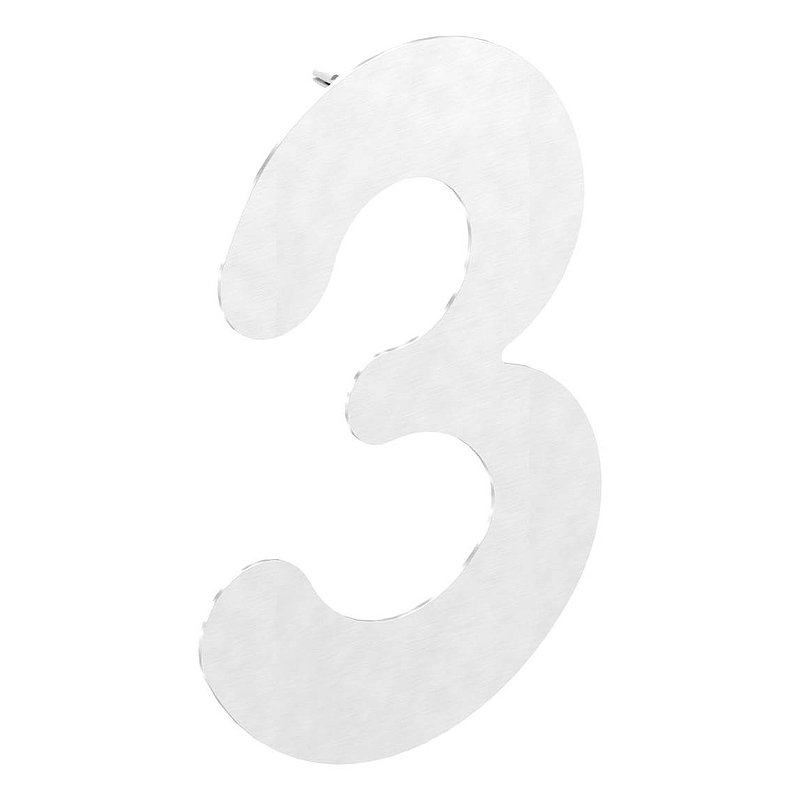 Numéro de maison 3 - "grand", V2A