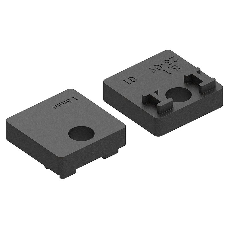 1 Paar Gummi für Mod. 36, für Blech 1,5mm