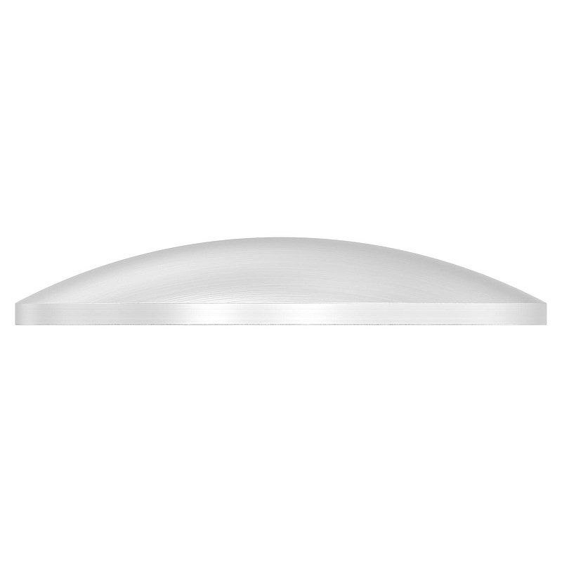 Gewölbte Schale Ø 48,3x2,0mm, H: 8mm, V2A