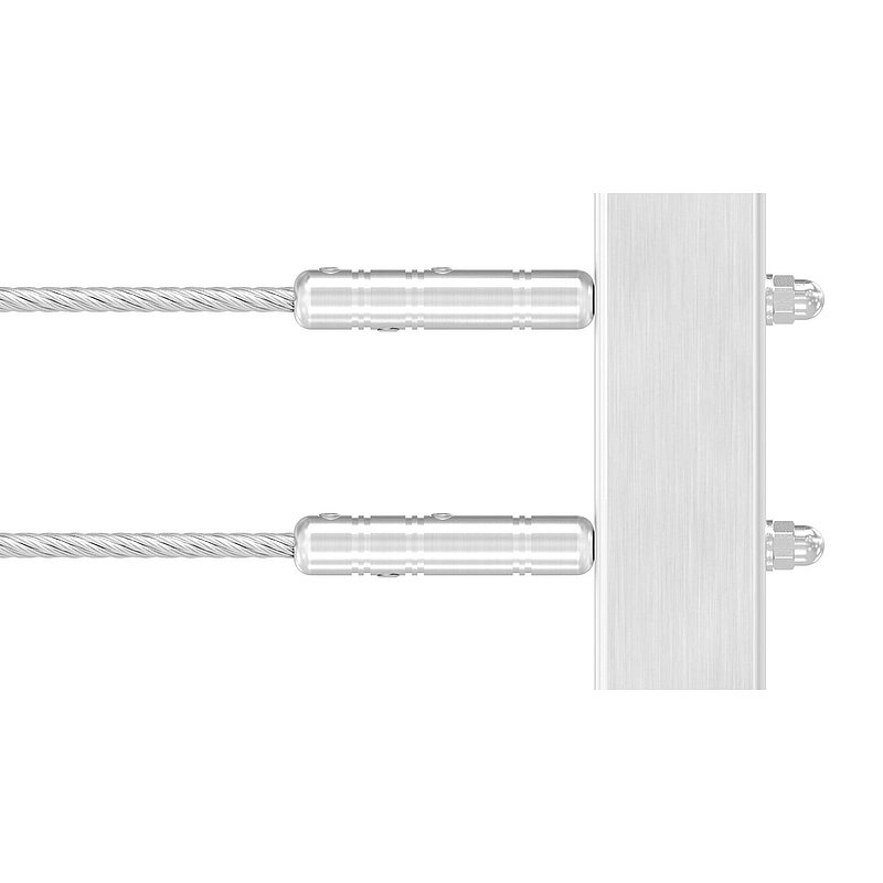 Gewindeterminal zur Selbstmontage, für 3mm Seil, V2A