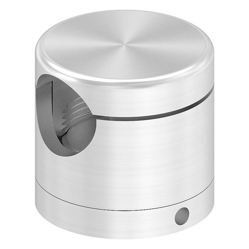 Brenk, support de base pour barreaux Ø 20mm, V2A
