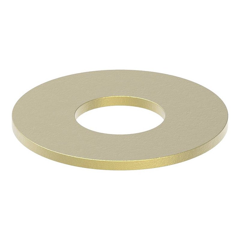 Messingscheibe von Torband 121-M12