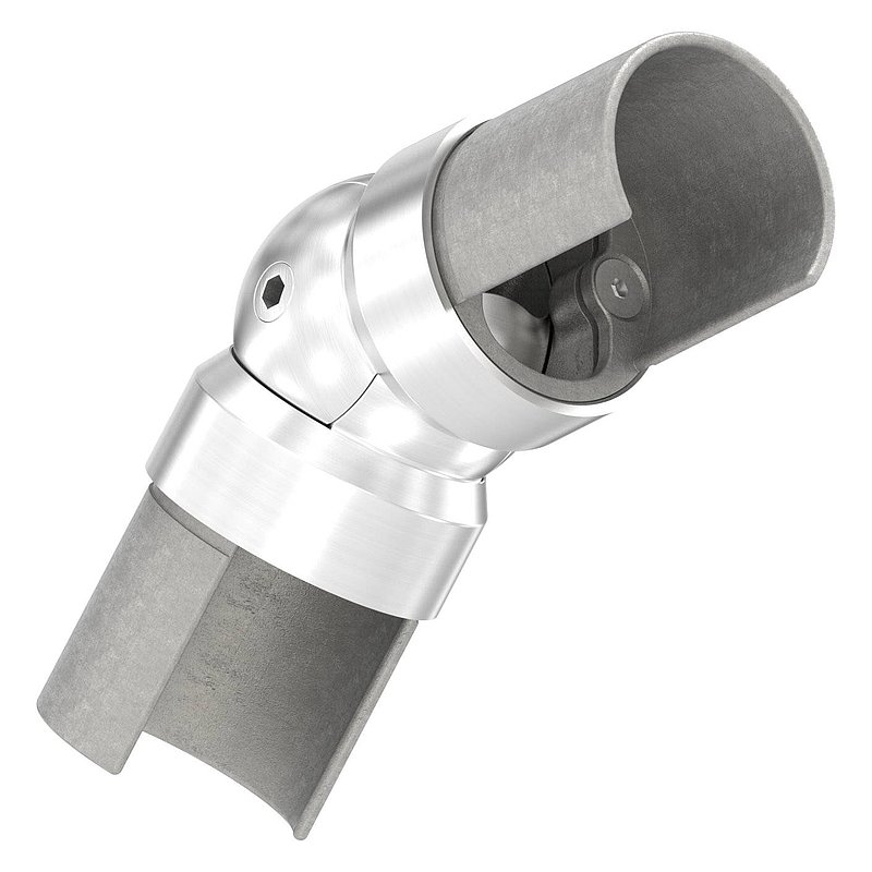 Gelenkverbinder für LED-Nutrohr 42,4mm, V2A