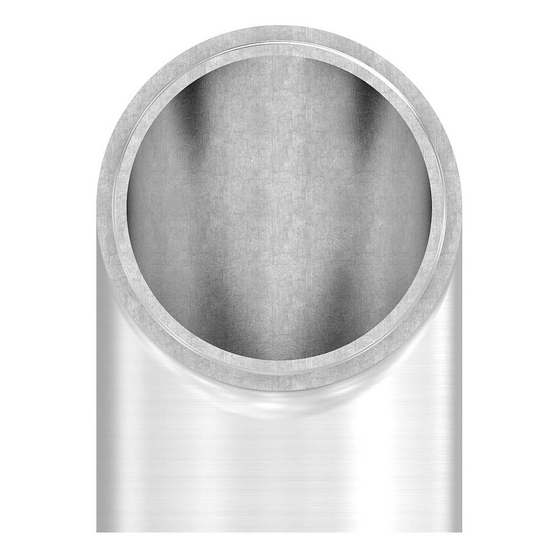 Endbogen 90°, für Rohr 48,3x2,0mm, V2A