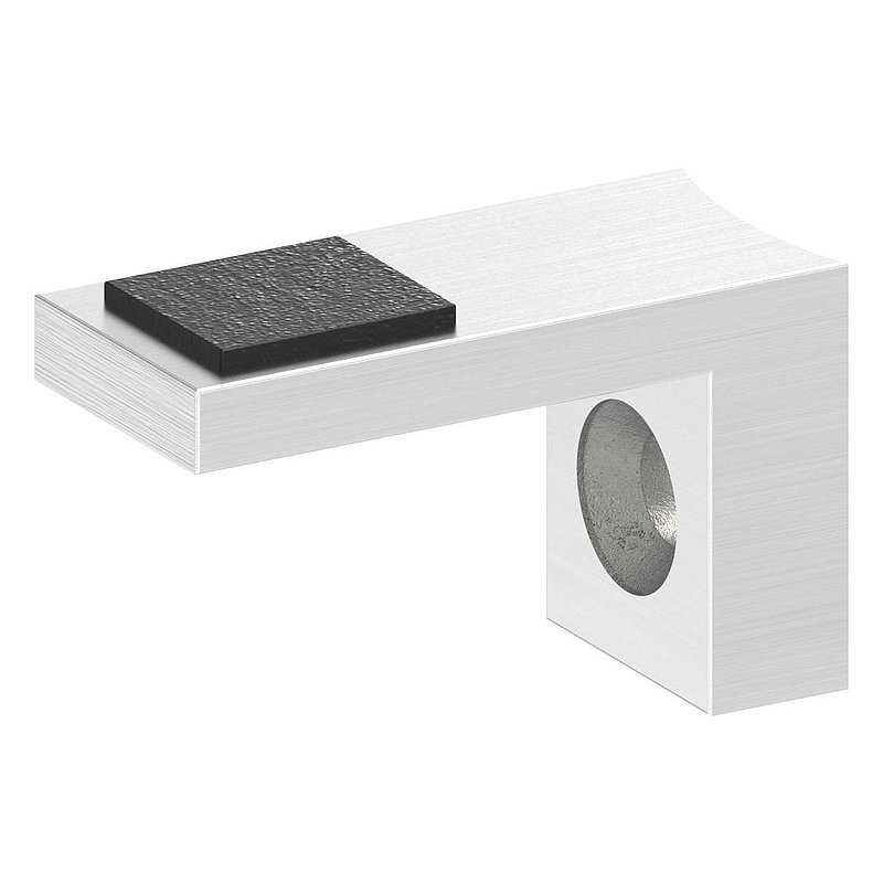 Halteboden mit Anschluss 60,3mm, V2A
