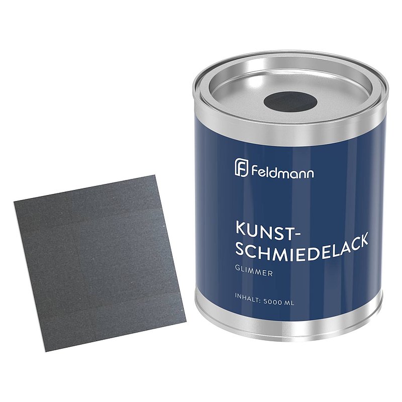 Schmiedelack Eisenglimmer anthrazit  5L