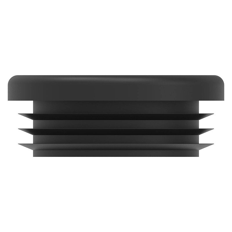 Plastic end cap for round tube 42.4 mm
