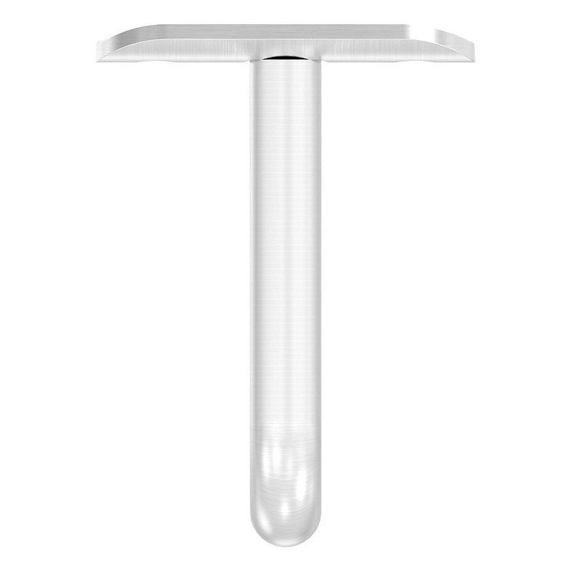 Bügel Ø 12mm mit Handlaufanschlussplatte 33,7mm, V2A