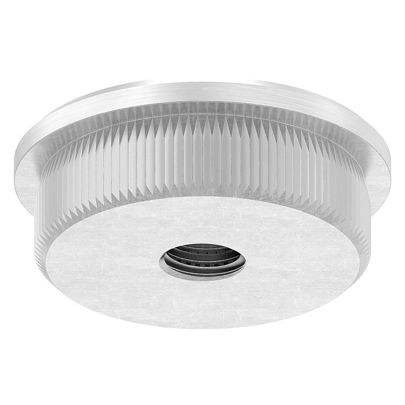 Rohrabschlussstopfen, für Rohr 33,7x2,0mm, V2A