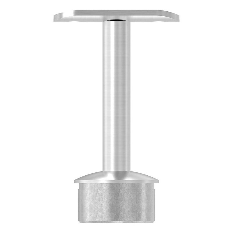 Rohrabschlussstopfen für Rohr 42,4x2,0mm, Handlaufanschlussplatte: 42,4mm, V2A