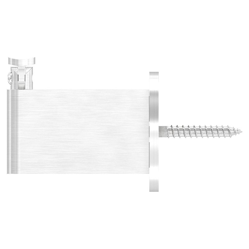 Sensa Design 2, für Rohr 42,4mm, mit Gelenk für Steigung, V2A