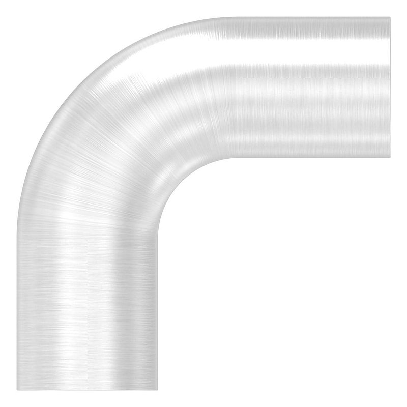 Round bar connector for Ø 12mm, 90°, AISI304