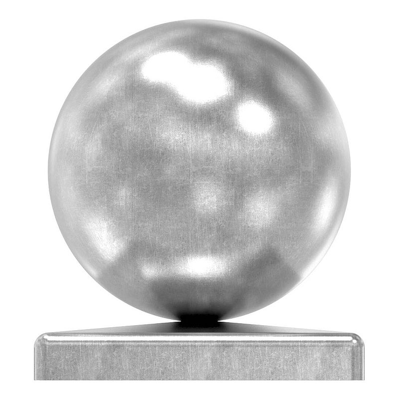Capuchon 60x60mm avec boule creuse Ø60mm