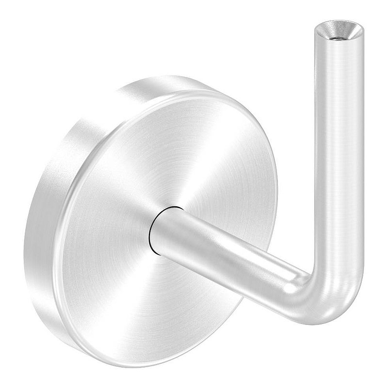 Handrail bracket incl. clip rosette (round plate and bracket welded), AISI304