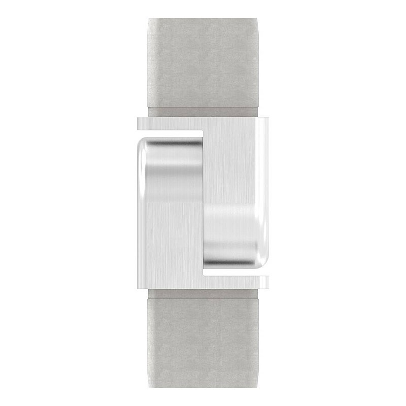 Raccord articulé pour tube 40x40x3,0mm, V4A