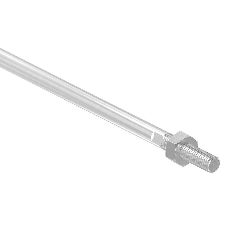 Barre de tension pour auvent en verre suspendu avec L: 940mm, V4A