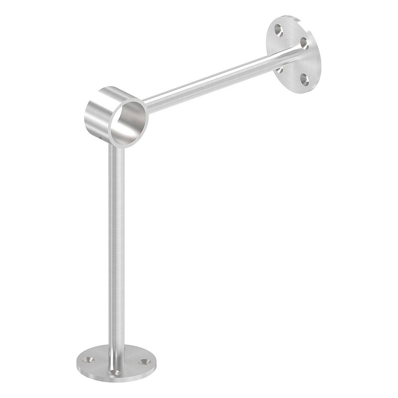 Fußlaufstütze, für Rohr 33,7mm, V2A