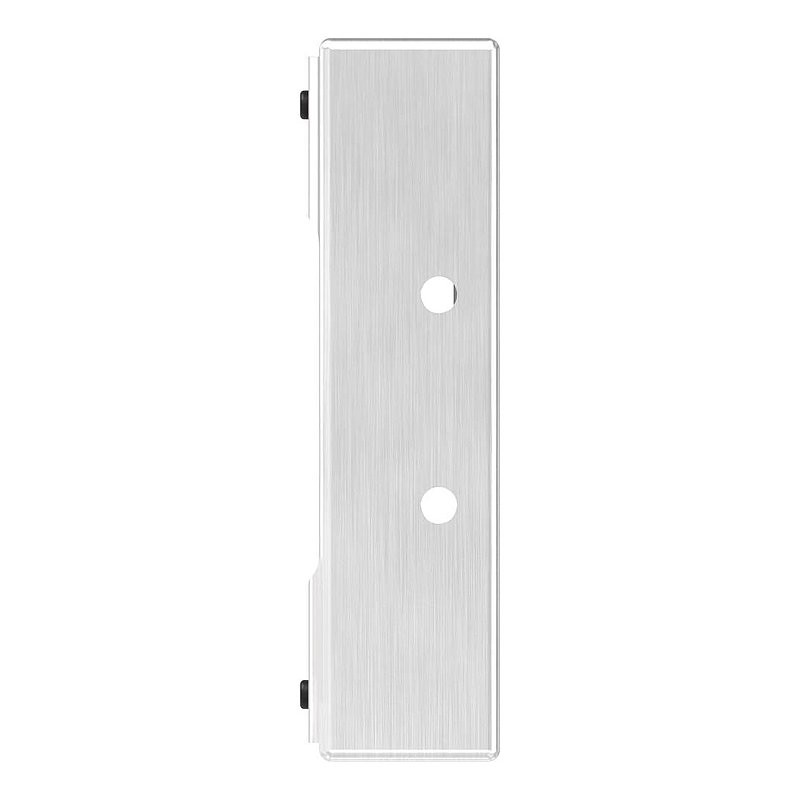 Edelstahlgegenkasten eckig, für Abstand 72mm, zum Anschweißen, 40mm, V2A