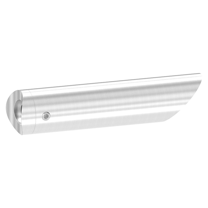 Rohrabstandshalter schräg, für Rohranschluss 42,4mm, V2A