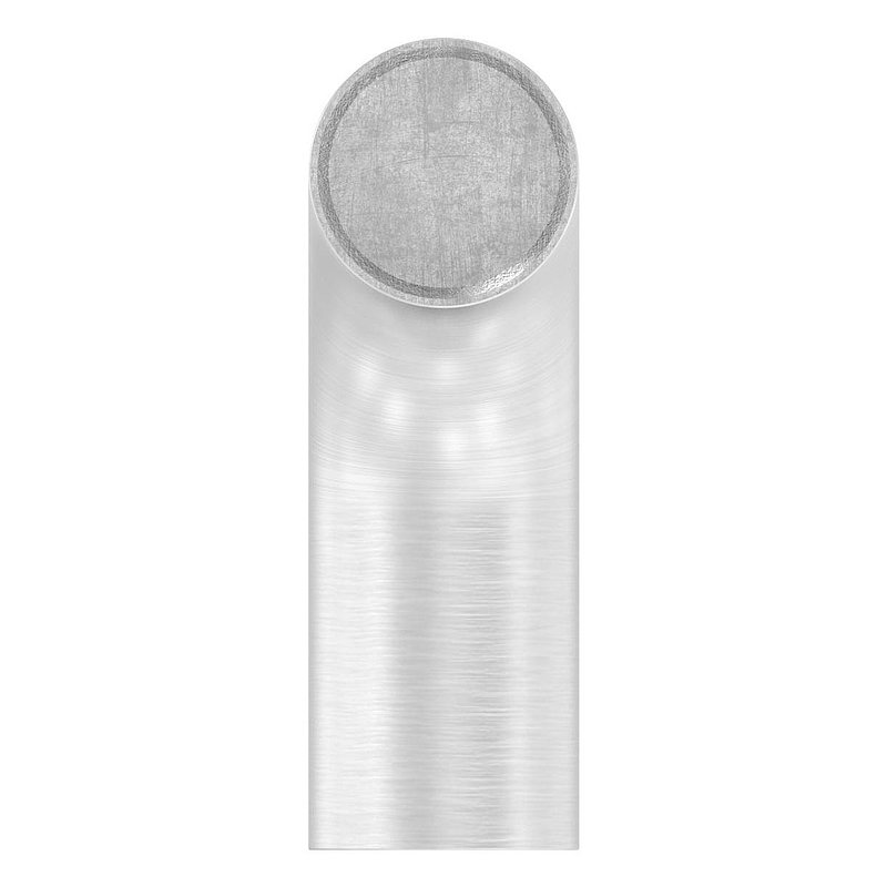 Round bar connector for Ø 10mm, 90°, AISI304