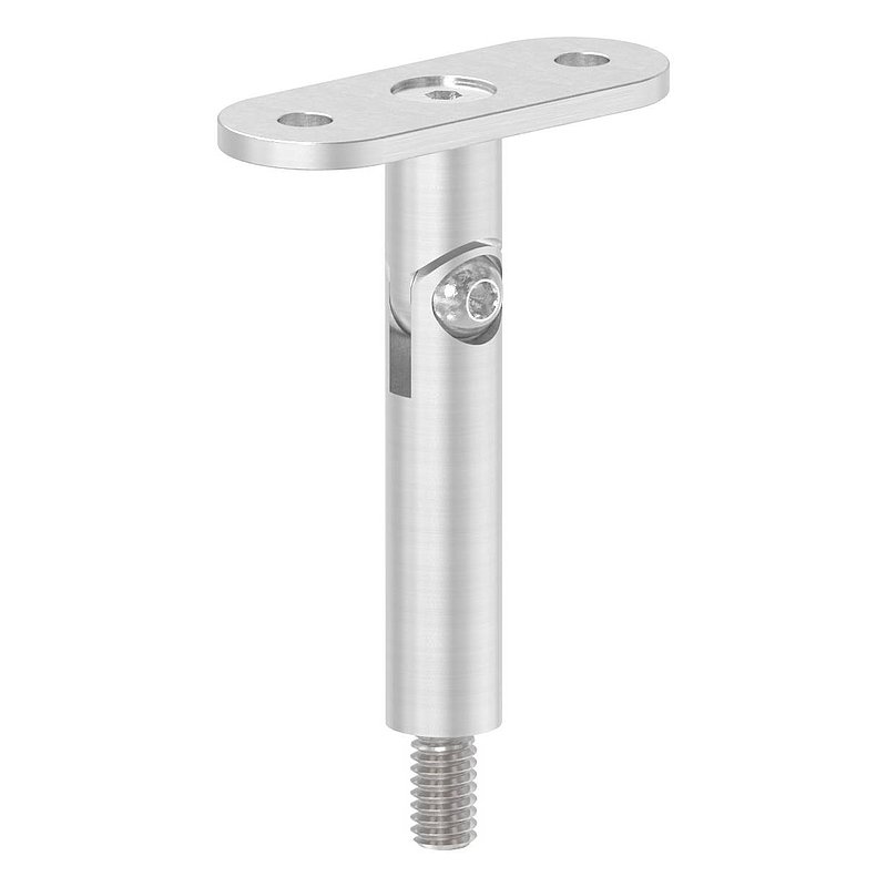 Gelenkstift mit Handlaufanschlussplatte flach, V2A