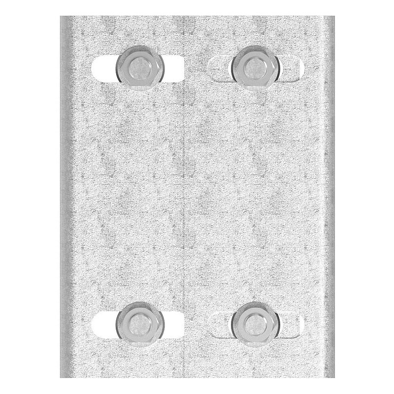 Guide bracket, double, AISI304