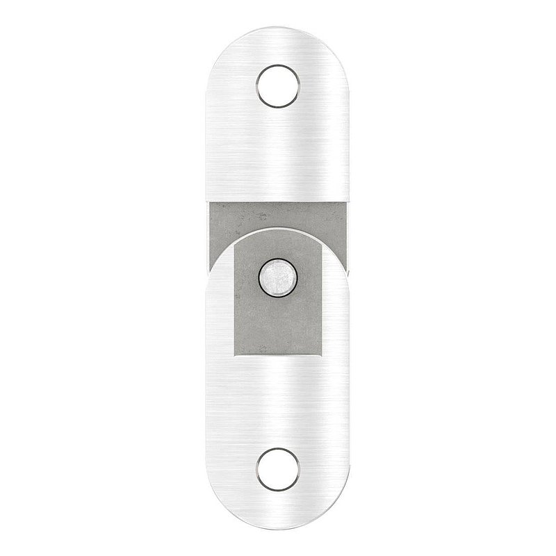 Handlaufanschlussplatte verstellbar, 42,4mm, V4A