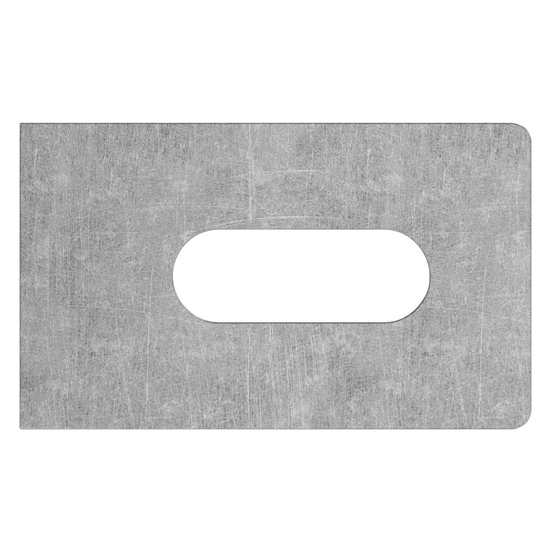 Weld-on bracket square 50x30x6mm