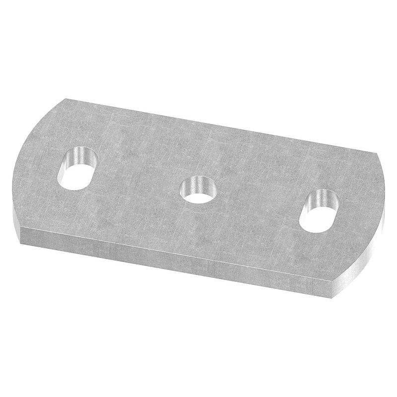 Plaque d'ancrage 120x60x8mm