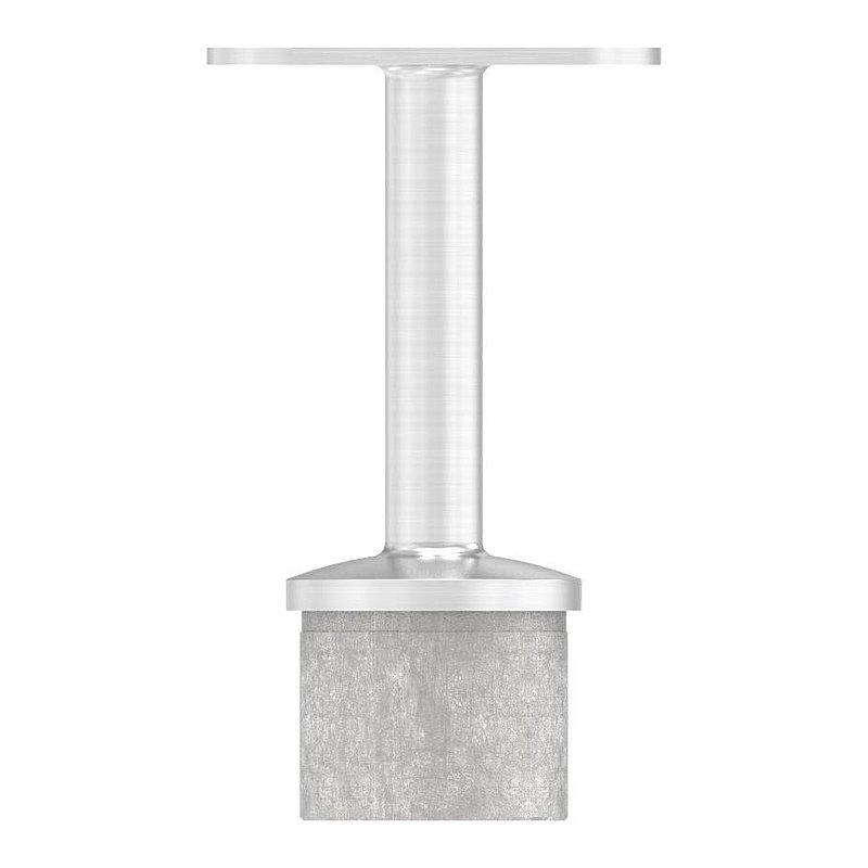 Rohrabschlussstopfen mit Stift für LED Handlauf, V4A