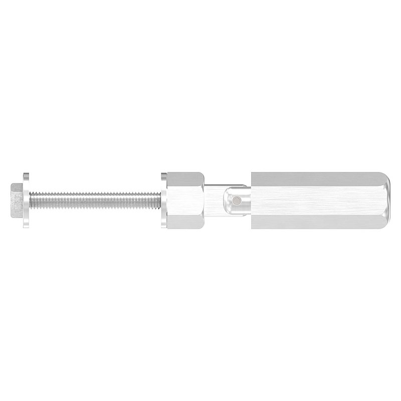 Gewindeterminal zur Selbstmontage, Seil 5mm, V2A