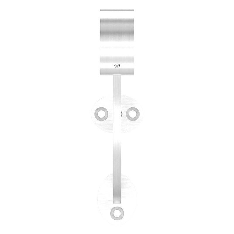 Support pour repose-pieds ou main courante, pour tube Ø 42,4mm, V2A