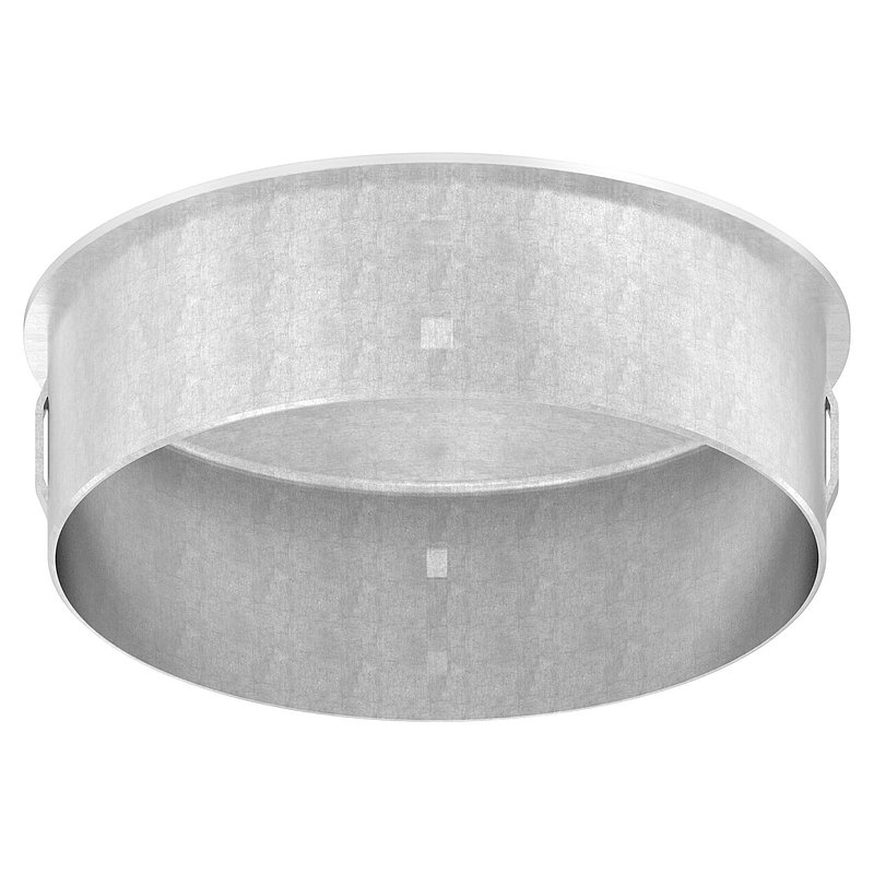 Bouchon pour extrémité de tube, pour tube 101,6x2,0 - 2,5mm, V2A