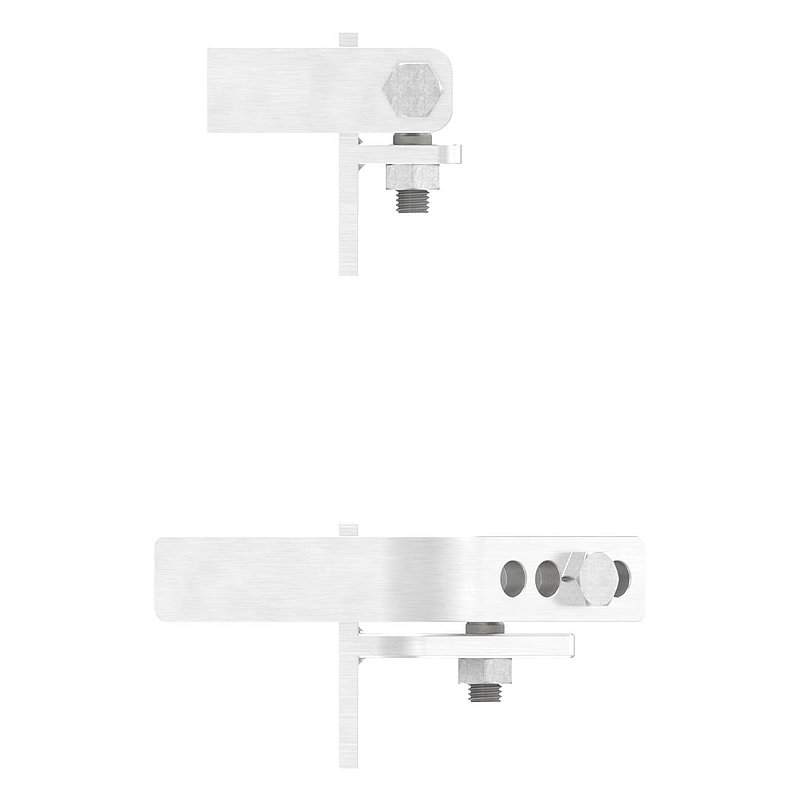 lifting door hinge for metal posts, AISI304