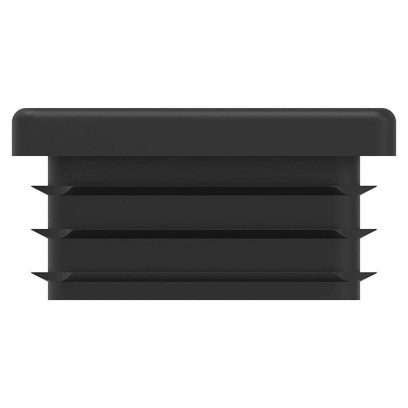 Bouchon plastique pour tube rectangulaire 60x40mm
