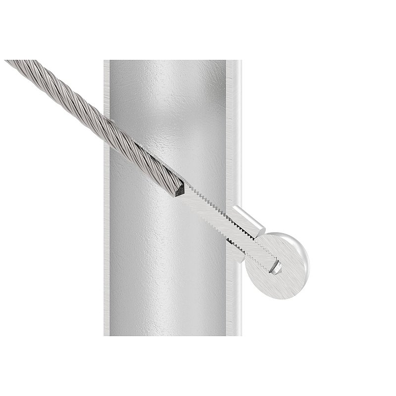 Formanschluss, für Gewinde M8, V2A