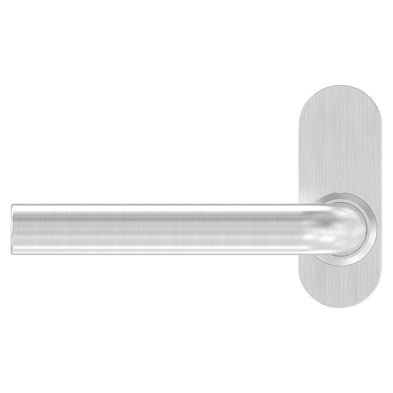 Pair of door handles, AISI304