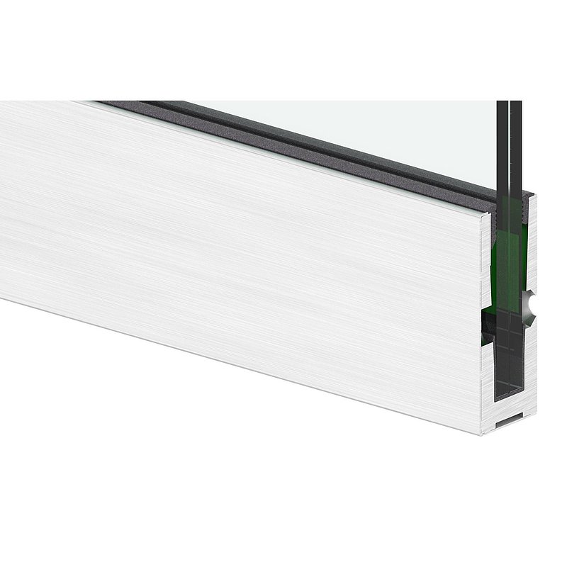Alu-Profil ELEGANZA STRONG, seitliche Montage, L: 3000mm