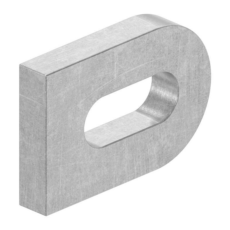 Weld-on bracket, 30x20x5mm