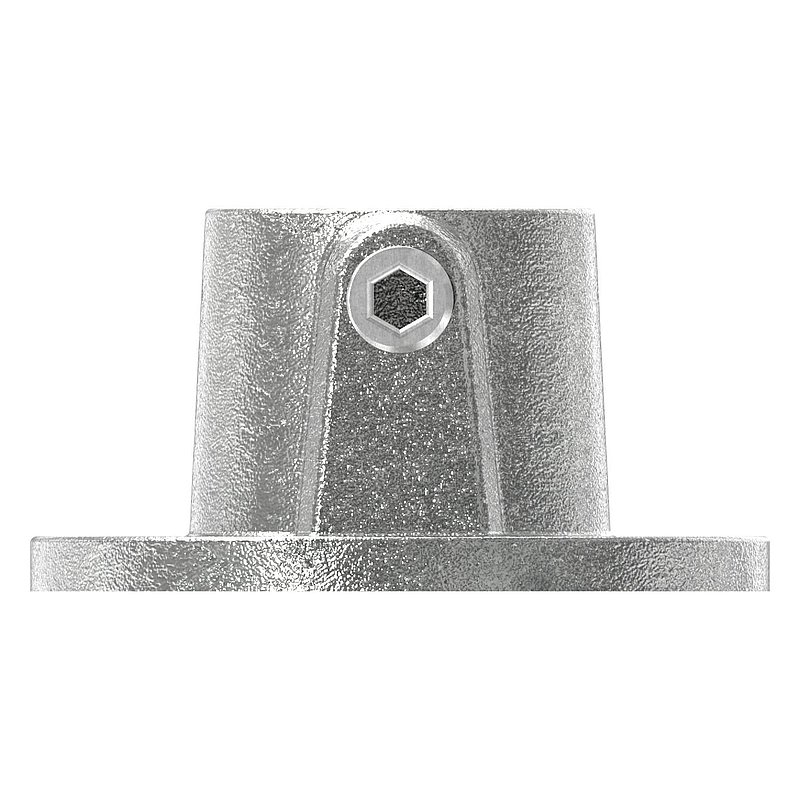 Wandhalter mit 4 Bohrungen, für Rohr Ø 48,3mm