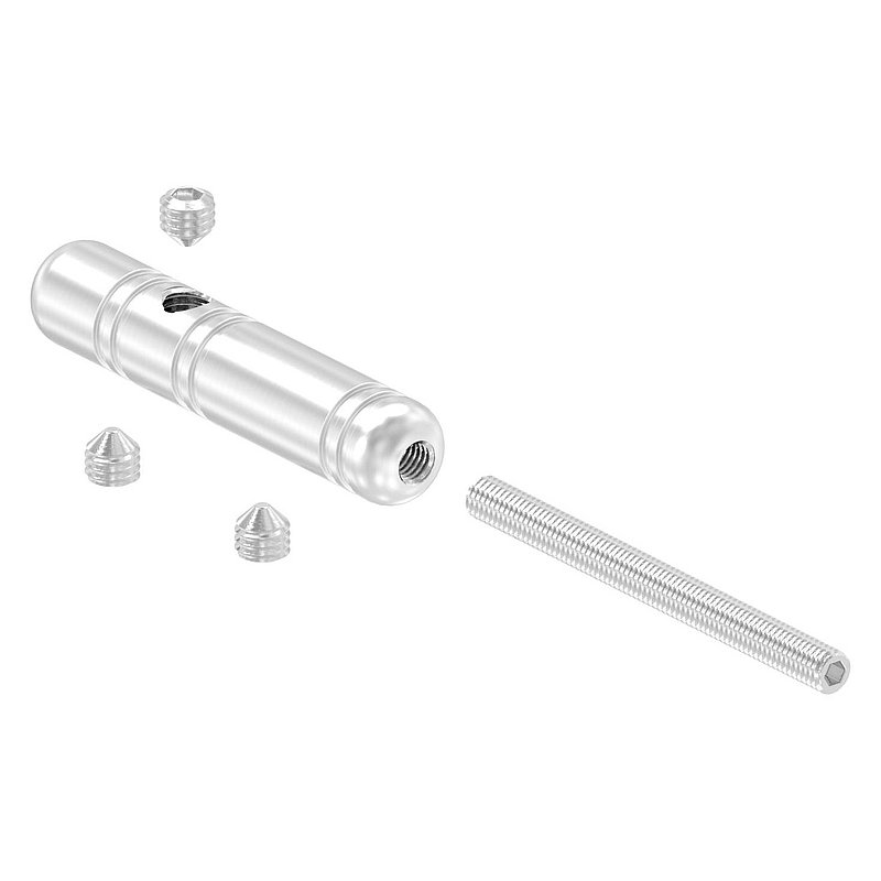 Gewindeterminal zur Selbstmontage, für 3mm Seil, V2A