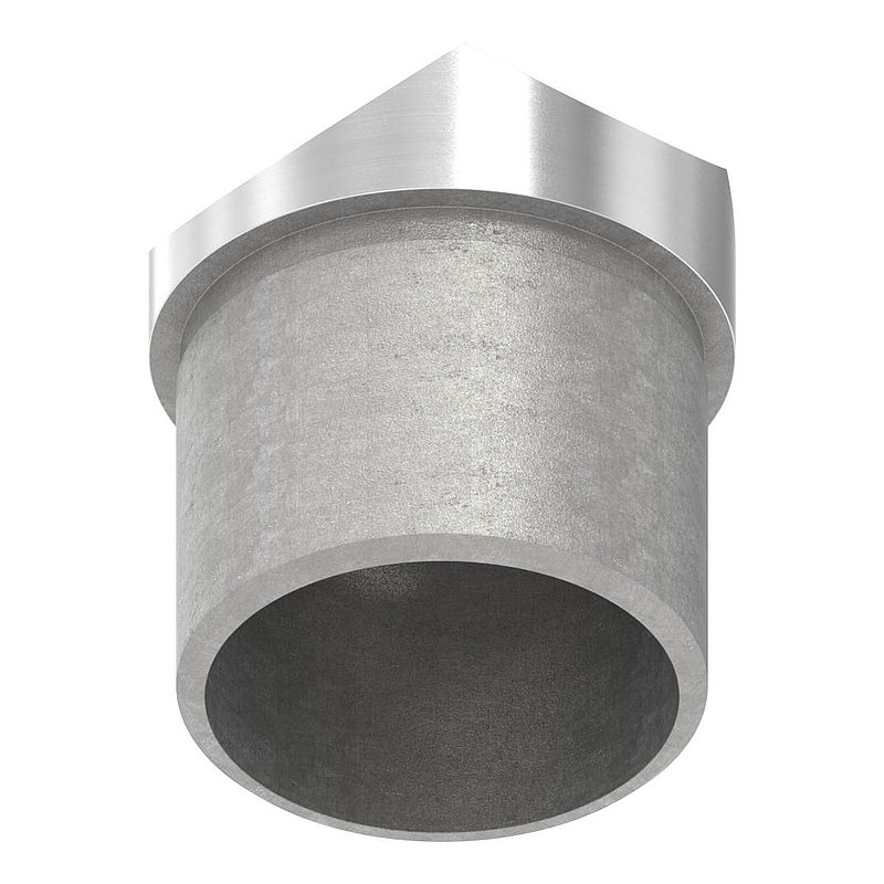 Tube saddle, top connection: tube 42.4 mm, AISI304