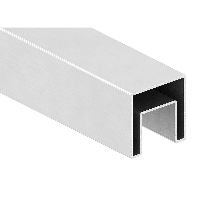 Quadratnutrohr, 40x40x1,5 mm, L: 6000mm, V2A