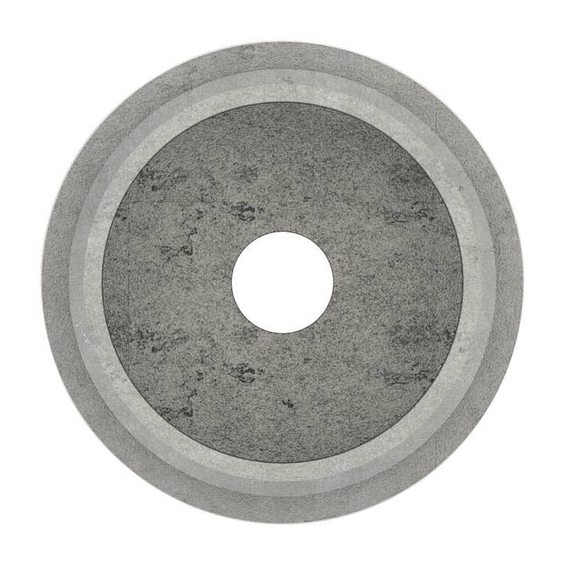 Rohrsattel, Anschluss oben: Rohr 33,7mm, V2A