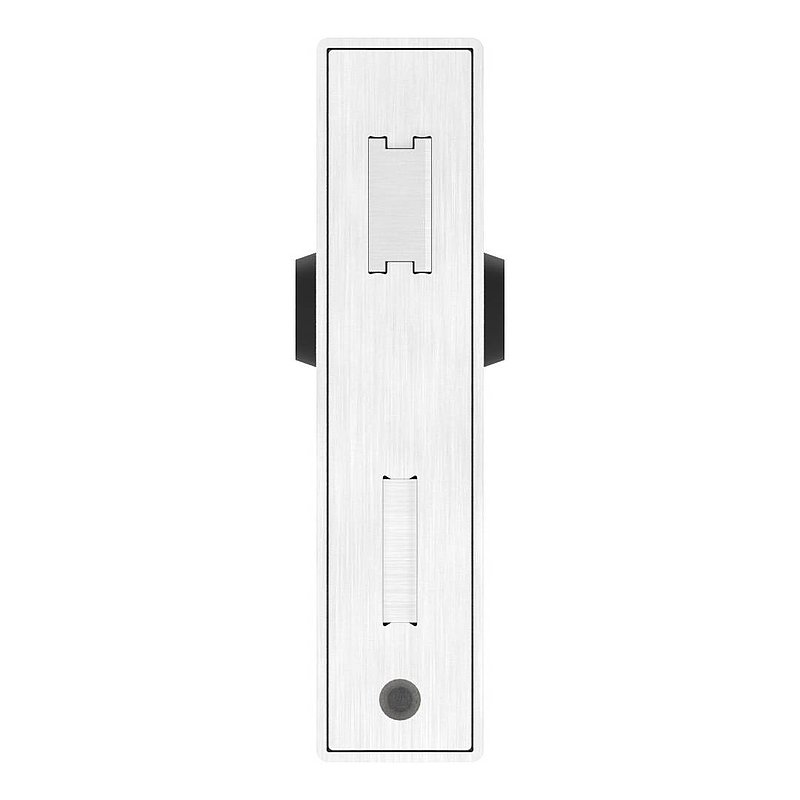 Serrure acier zinguée avec coffre en acier inoxydable, dimensions: 40x60x173mm