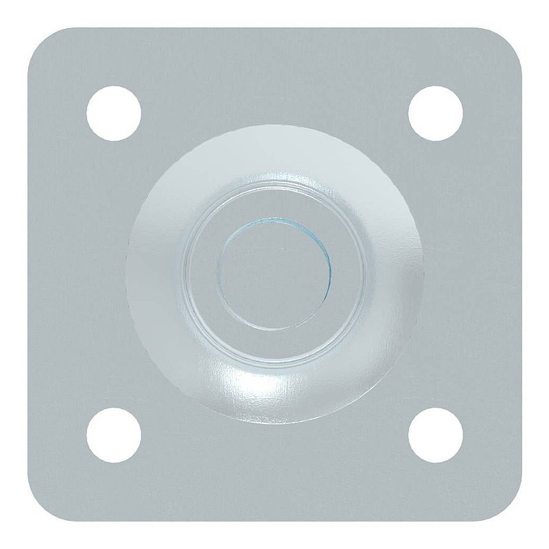 gate hinge M24 with adjustable plate, galvanised