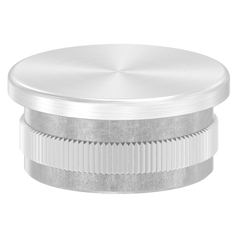 Bouchon pour extrémité de tube, pour tube 33,7x2,0mm, V2A