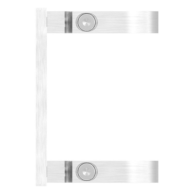 Wall mounting for railing posts 42.4 mm, AISI304